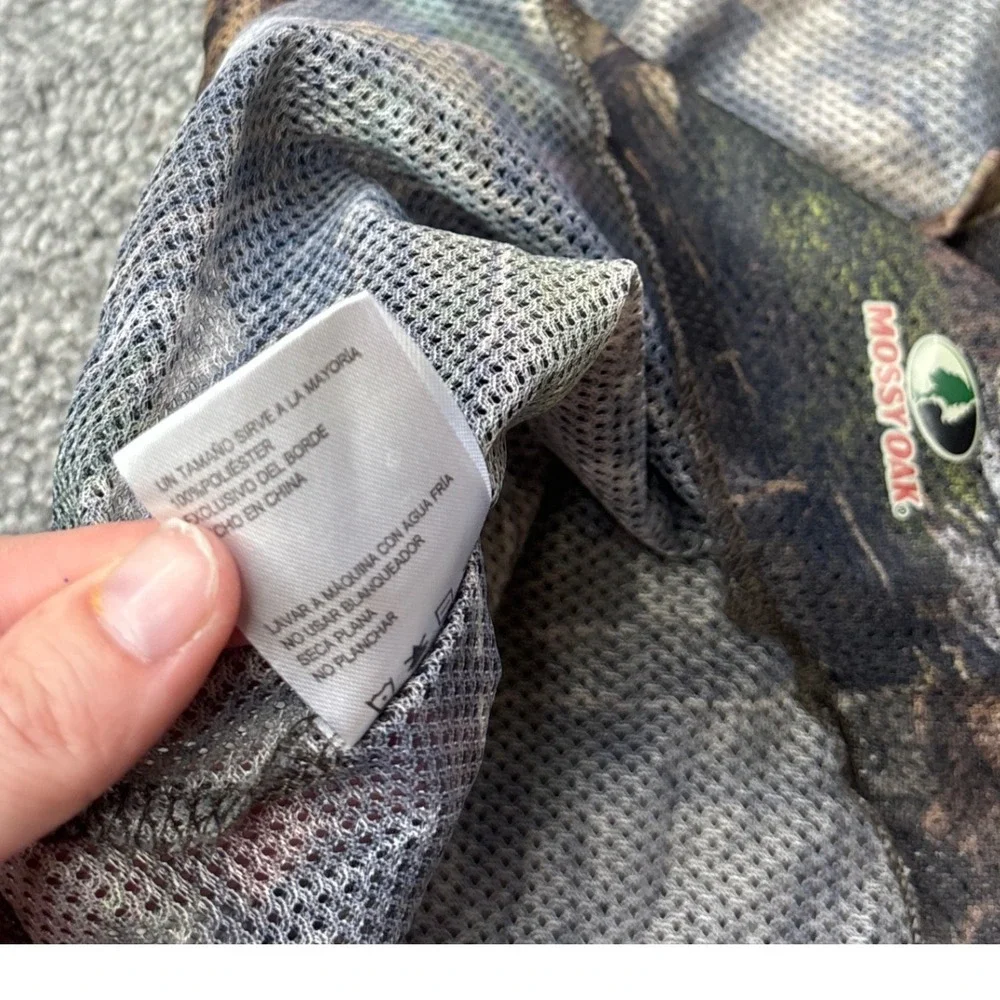 Mossy Oak Hunting Face Mask‎ Unisex One Size Camo Mesh Balaclava Breathable - Picture 5 of 13